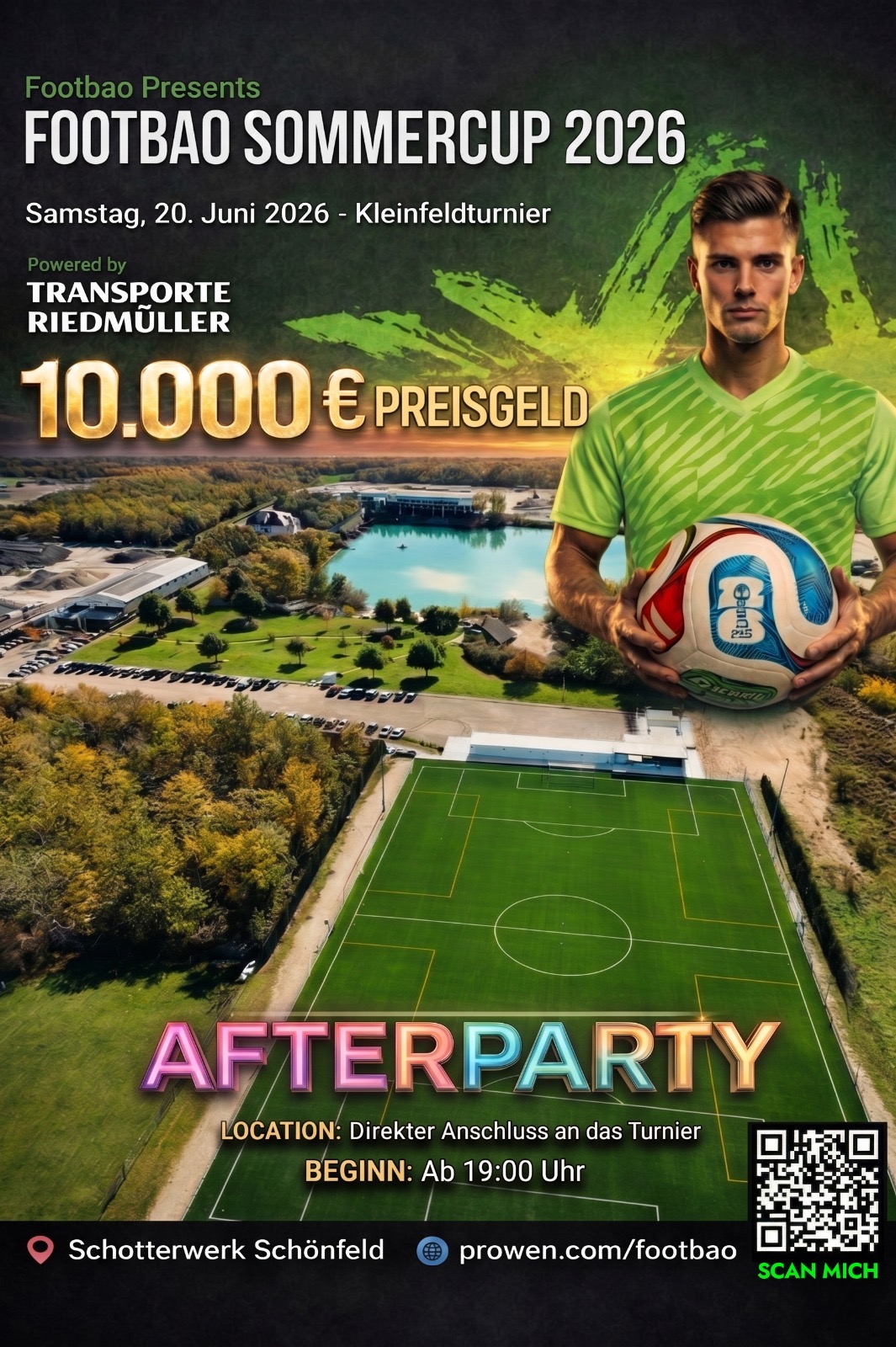 Footbao Sommercup 2026 – Fußballturnier Lassee NÖ 10.000€ Preisgeld