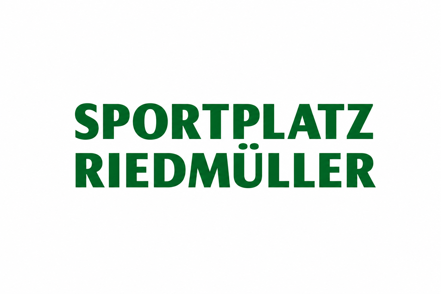 Sportplatz Riedmüller